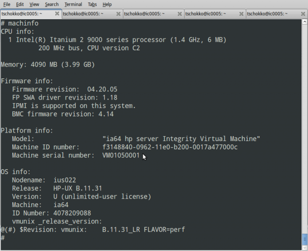 Introduction to HPUX and Integrity VM tschokko.de